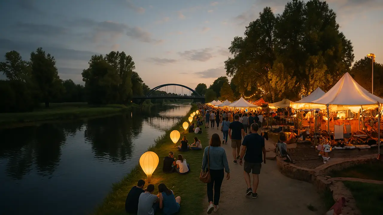 Lohmar mit natürlicher Landschaft und ländlichem Charme für Events