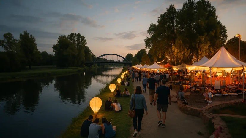 Lohmar mit natürlicher Landschaft und ländlichem Charme für Events